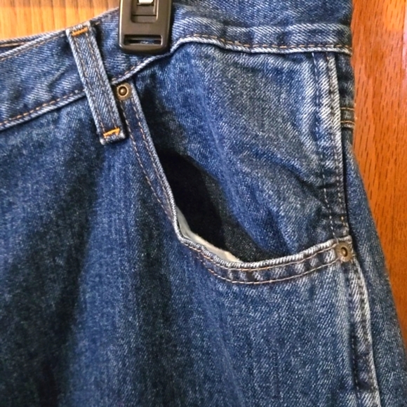 Redhead Mens Blue Jeans 5 Pocket Size 42Wx30L - Picture 3 of 15